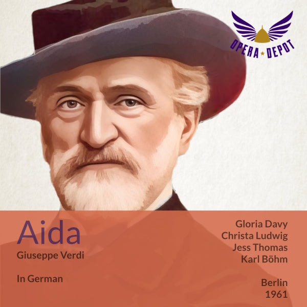 Verdi: Aida (In German) - Davy, Ludwig, Thomas, Berry, Greindl; Böhm. Berlin, 1961