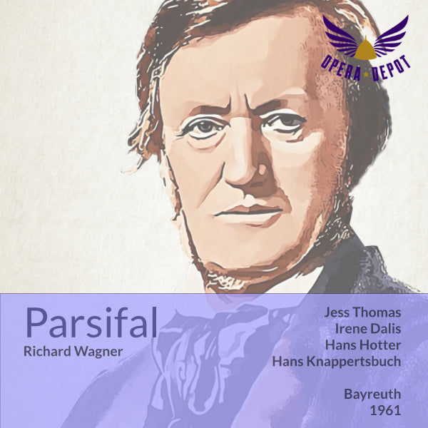 Wagner: Parsifal - Thomas, Dalis, Hotter, Weber, London, Neidlinger; Knappertsbusch.  Bayreuth, 1961