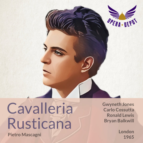 Mascagni: Cavalleria Rusticana - Jones, Cossutta, Ron. Lewis, Minton, Bainbridge; Balkwill.  London, 1965