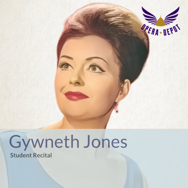 Compilation: Gwyneth Jones Student Recital - Rare excerpts from Hänsel und Gretel, Carmen, Orfeo ed Euridice and Mozart Concert Arias. 1958