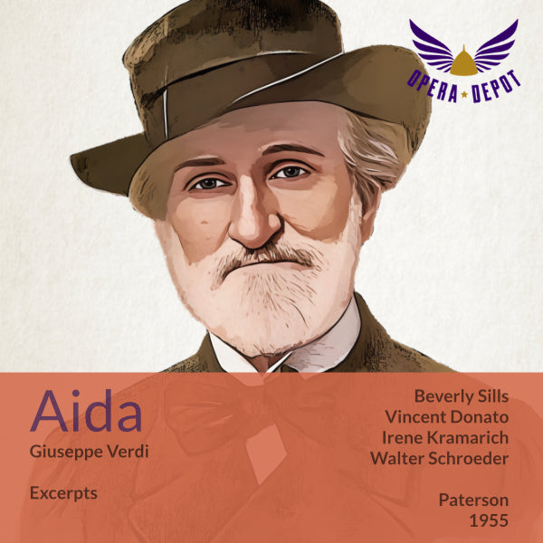 Verdi: Aida (Excerpts) - Sills, Kramarich, Donato, Mincielli; Schroeder. Paterson, 1955