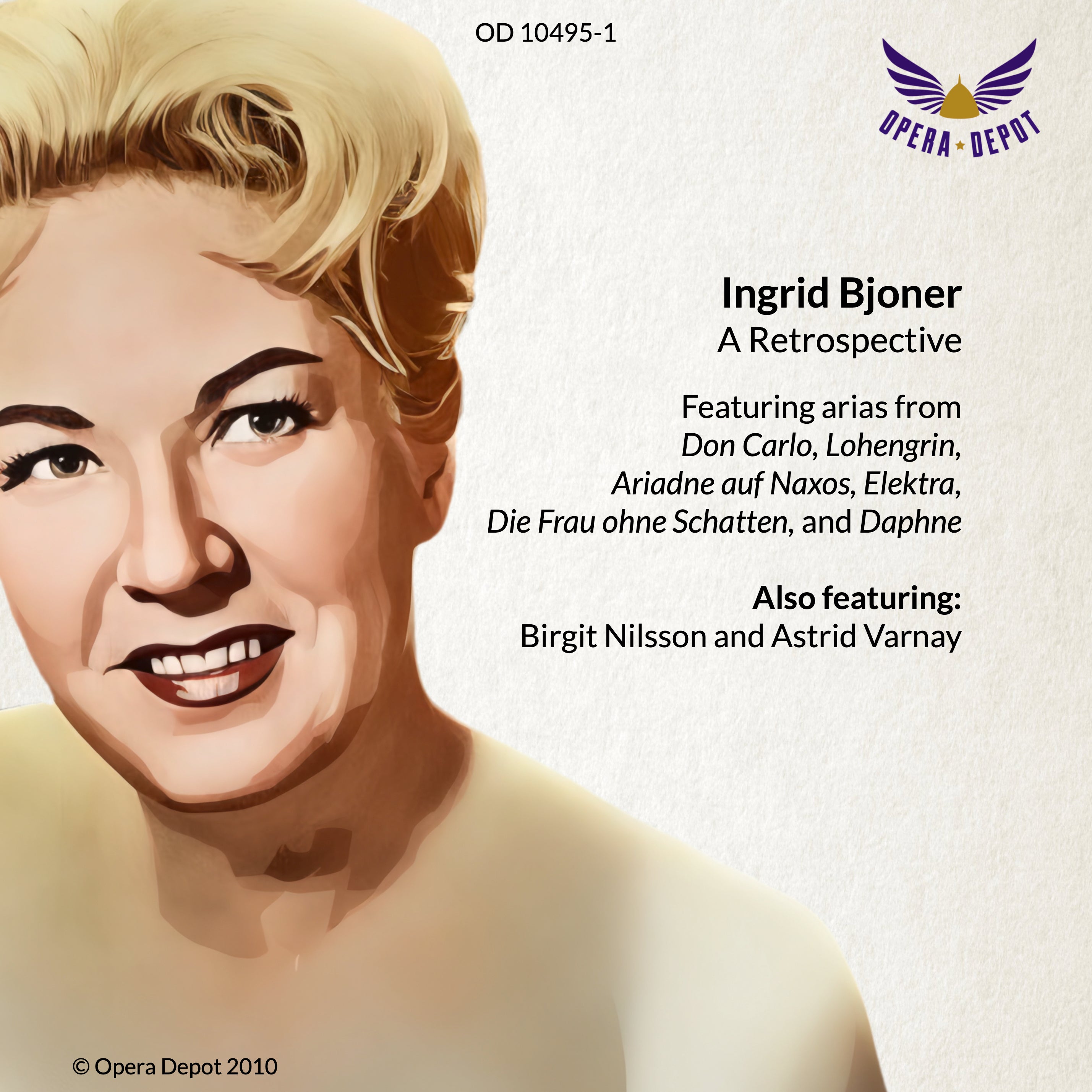 Compilation: Ingrid Bjoner - Arias and scenes from Don Carlo, Lohengrin, Ariadne and more