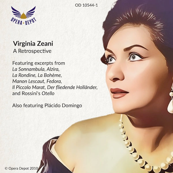 Compilation: Virginia Zeani - Excerpts from Boheme, Der fliegende Holländer, Rossini's Otello and more