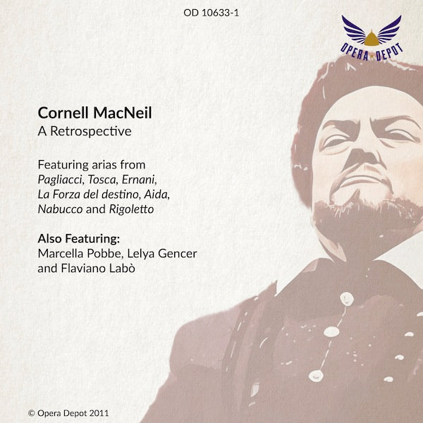Compilation: Cornell MacNeil - Arias and excerpts from Pagliacci, Tosca, Ernani, Rigoletto and More!