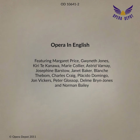 Mp3 Opera Opera CDs and MP3s of live performances