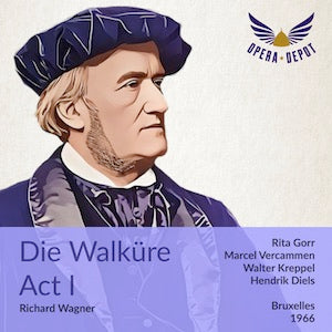 Wagner: Die Walküre (Act I) - Gorr, Vercamme, Kreppel; Diels.  Brussels, 1966