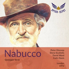 Verdi: Nabucco - Glossop, Souliotis, Ward, Mauro; Davis.  London, 1972
