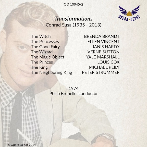 Susa: Transformations - Brandt, Vincent, Hardy, Sutton, Marshall; Brunelle. 1974