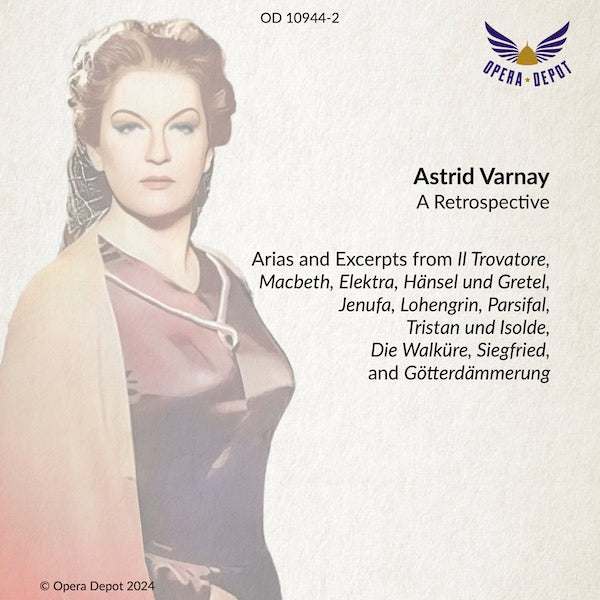 Compilation: Astrid Varnay - Arias and Excerpts from Macbeth, Il Trovatore, Parsifal, The Ring and more