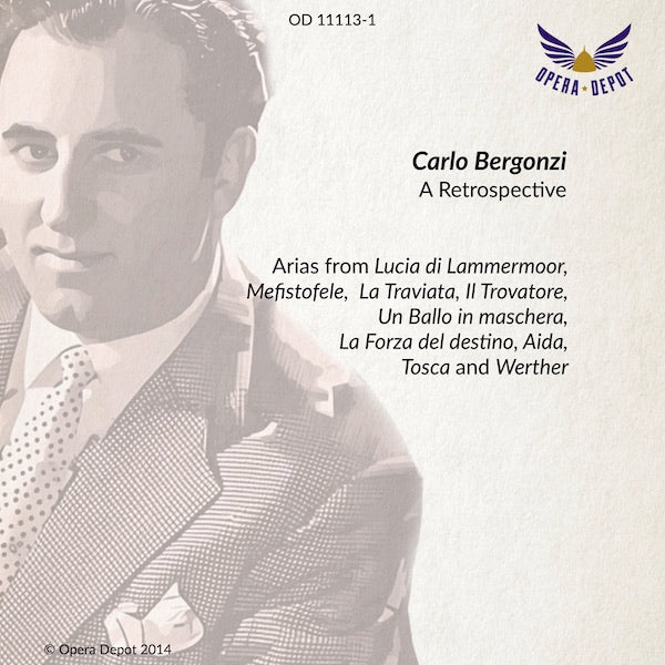 Compilation: Carlo Bergonzi - Excerpts from Ballo, Aida, Mefistofele, Trovatore, Forza and more