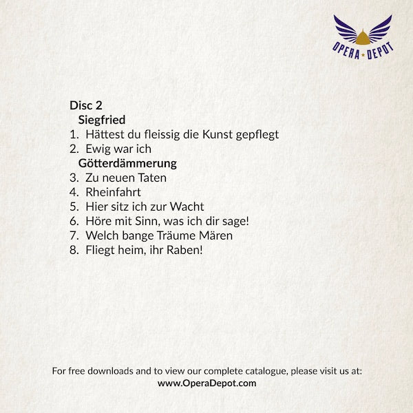 Wagner: Der Ring des Nibelungen (excerpts) - Jones, Kollo, Jung, McIntyre, Minton, Zednik; Boulez. Bayreuth, 1977