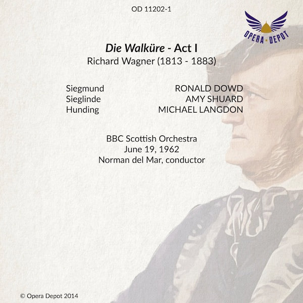 Wagner: Die Walküre (Act I) - Shuard, Dowd, Langdon; del Mar. BBC London, 1962