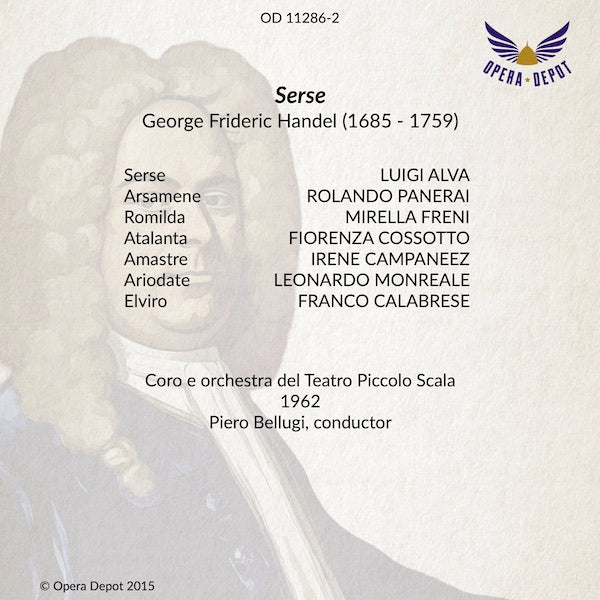 Handel: Serse - Alva, Freni, Cossotto, Panerai; Bellugi. Milano, 1962
