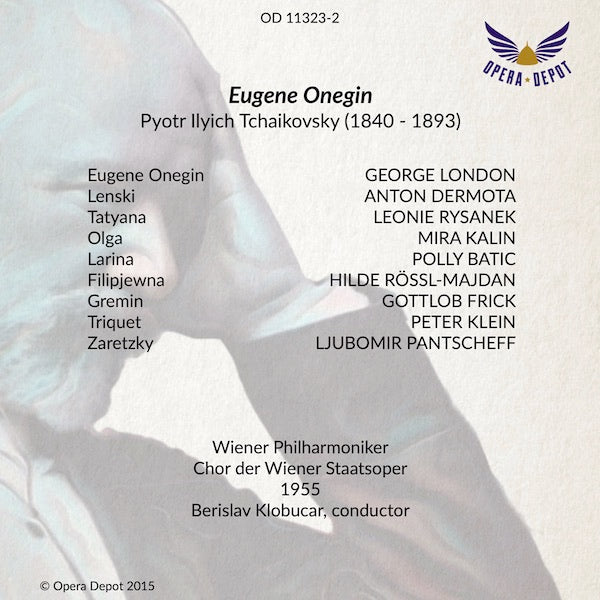 Tchaikovsky: Eugene Onegin (In German) - London, Rysanek, Dermota, Frick; Klobucar. Wien, 1955