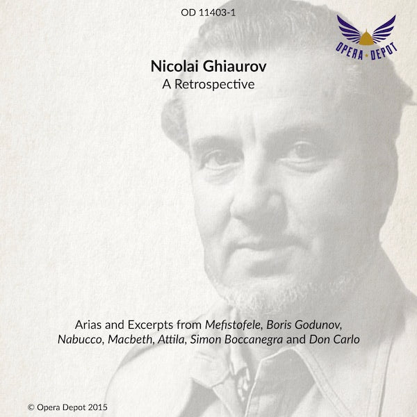 Compilation: Nicolai Ghiaurov - Excerpts from Mefistofele, Don Carlo, Attila, Boris Godunov, Nabucco and more
