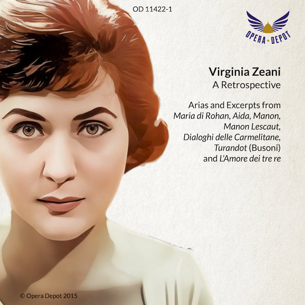 Compilation: Virginia Zeani - Arias from Maria di Rohan, Dialogues of the Carmelites, Manon, Manon Lescaut, Aida and more!