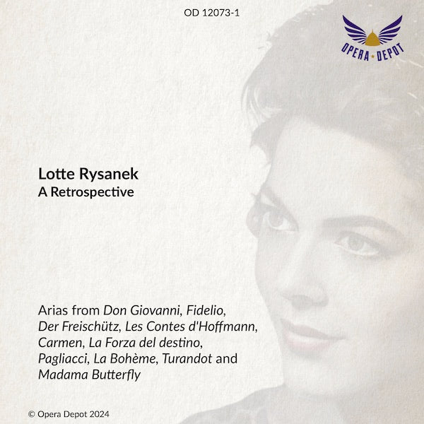 Compilation: Lotte Rysanek - Excerpts from Don Giovanni, Fidelio, Freischütz, Carmen, Forza, Pagliacci, Bohème, Turandot and Butterfly