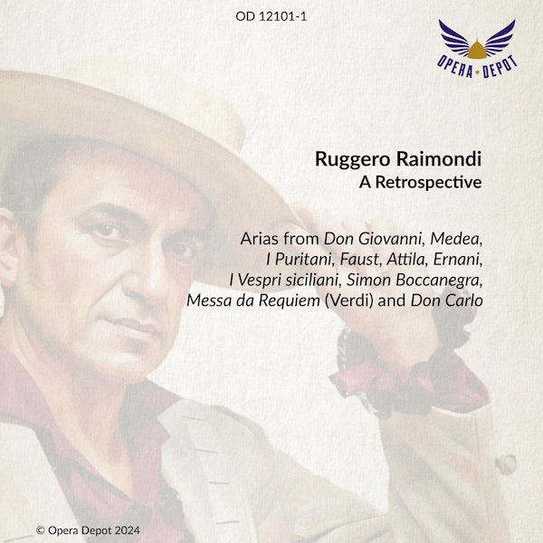 Compilation: Ruggero Raimondi - Excerpts from Don Giovanni, Medea, Puritani, Faust, Ernani, Vespri, Boccanegra and more