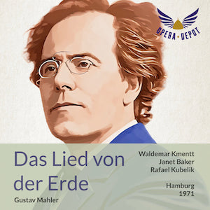 Mahler: Das Lied von der Erde - Kmentt, Baker; Kubelik. Hamburg, 1971