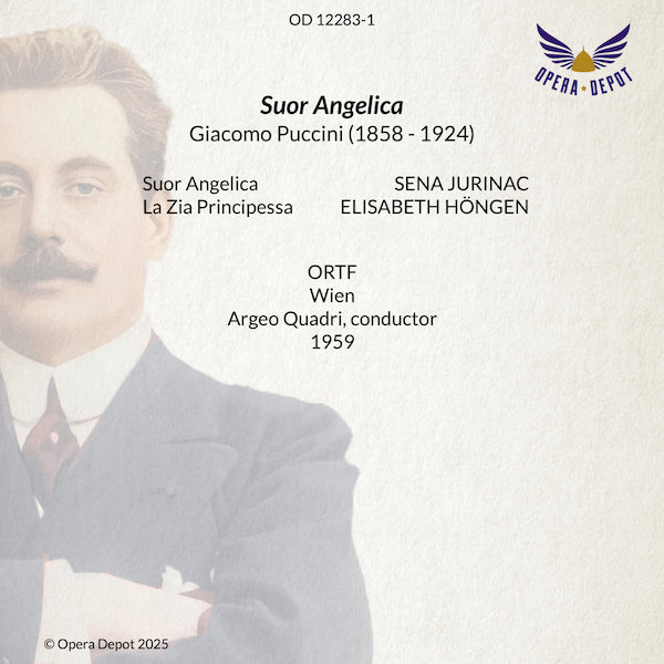 Puccini: Suor Angelica (In German) - Jurinac, Höngen; Quadri. Wien, 1959