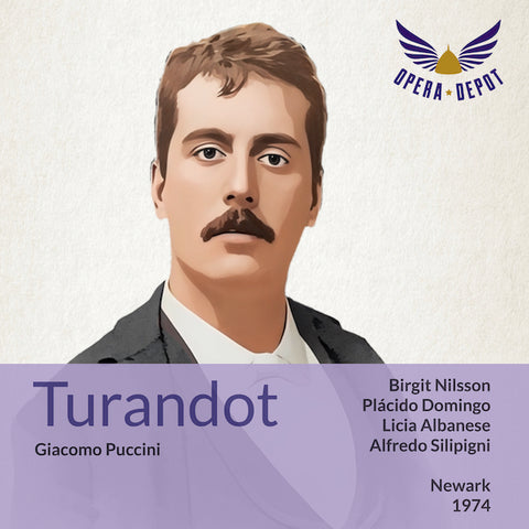 Puccini: Turandot - Nilsson, Domingo, Albanese, Dworchak; Silipigni. Newark, 1974
