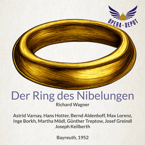 Wagner: Der Ring des Nibelungen - Varnay, Hotter, Lorenz, Aldenhoff, Borkh, Mödl, Windgassen; Keilberth. Bayreuth, 1952