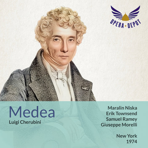 Cherubini: Medea - Niska, Townsend, Ramey, Biancotti; Morelli. New York, 1974