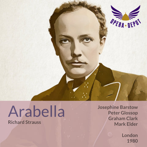 Strauss: Arabella (In English) - Barstow, Glossop, Burrowes, Clark; Elder. London, 1980