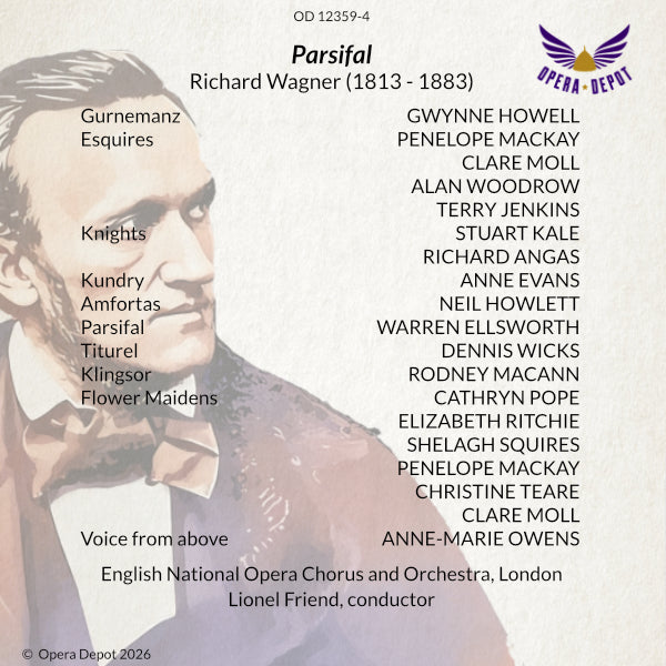 Wagner: Parsifal (In English) - Ellsworth, A. Evans, Howell, Howlett; Friend. London