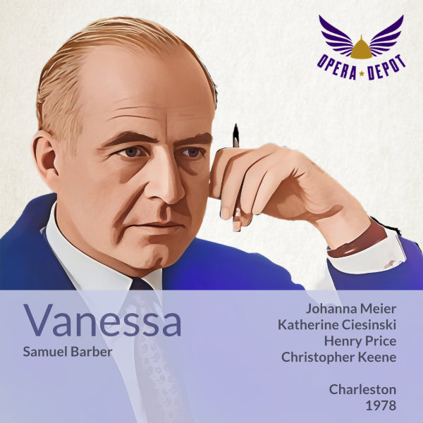 Barber: Vanessa - Meier, K. Ciesinski, H. Price, Densen; Keene. Charleson, 1978