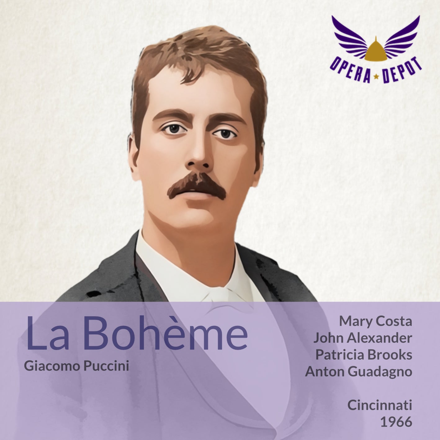 Puccini: La Bohème - Costa, Alexander, Brooks, Torigi, Giaiotti; Guadagno. Cincinnati, 1966