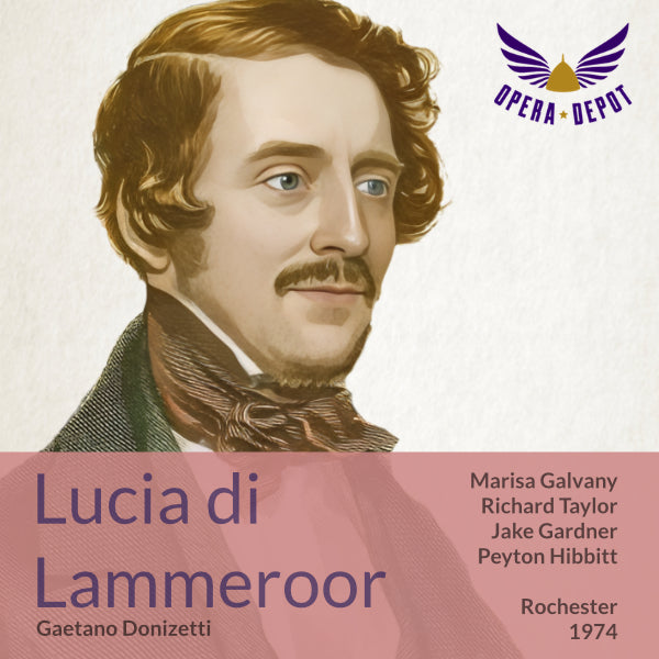Donizetti: Lucia di Lammermoor - Galvany, Taylor, Gardner; Hibbitt. Rochester, 1974
