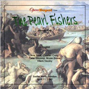 Bizet: Les pecheurs de perles (In English) - June, Craig, Glossop, Drake; Tausky.  London, 1960