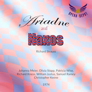 Strauss: Ariadne auf Naxos (In German & English) - J. Meier, Stapp, Wise; Keene.  1974
