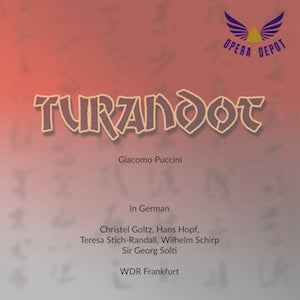 Puccini: Turandot (In German) - Goltz, Hopf, Stich-Randall, Schirp; Solti.  Frankfurt, 1956