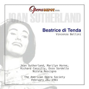 Bellini: Beatrice di Tenda - Sutherland, Horne, Cassilly, Sordello; Rescigno.  New York, 1961