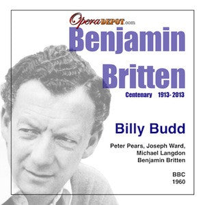Britten: Billy Budd - Ward, Pears, Langdon; Britten.  London, 1960
