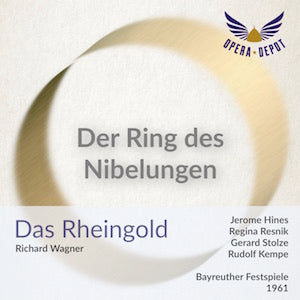Wagner: Das Rheingold - Hines, Resnik, Stolze, Kraus, Ward, Stewart; Kempe.  Bayreuth, 1961