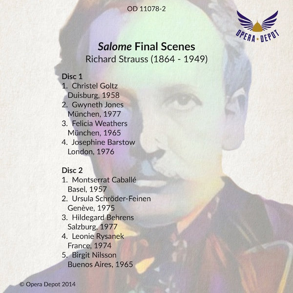Compilation: Salome Final Scene(s) - Barstow, Weathers, Nilsson, Goltz, Rysanek, Caballé, Jones and more!