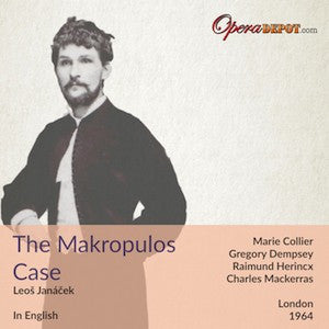 Janacek: Vec Makropulos (In English) - Collier, Dempsey, Herincx; Mackerras. London, 1964