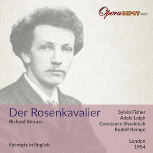 Strauss: Der Rosenkavalier (Excerpts In English) Fisher, Shacklock, Leigh, Howell; Kempe. London, 1954