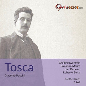 Puccini: Tosca - Brouwenstijn, Mauro, Derksen; Benzi. Netherlands, 1969