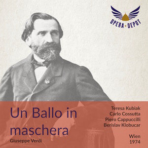 Verdi: Un Ballo in maschera - Cossutta, Kubiak, Cappuccilli, Cvejic; Klobucar. Wien, 1974