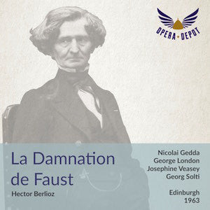 Berlioz: La Damnation de Faust - Gedda, London, Veasey, Savoie; Solti. Edinburgh, 1963