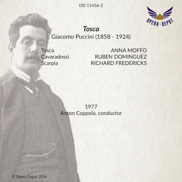 Puccini: Tosca - Moffo, Dominguez, Fredericks; Coppola. 1977
