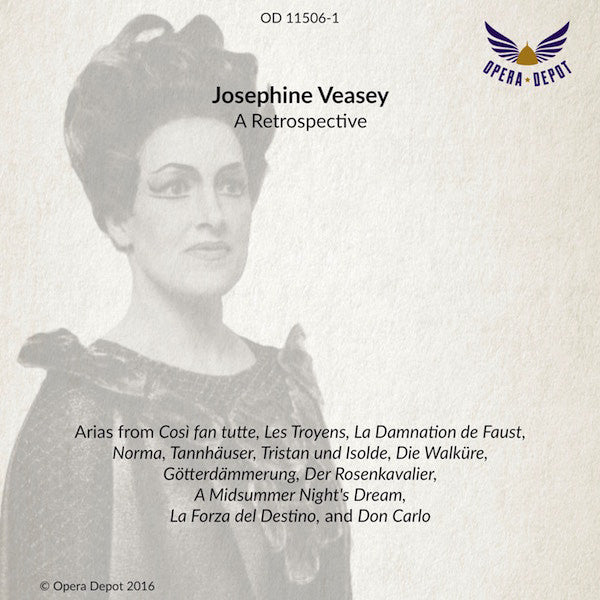 Compilation: Josephine Veasey - Arias from Les Troyens, Così fan tutte, Don Carlo, Forza, Tristan, Rosenkavalier and the Ring