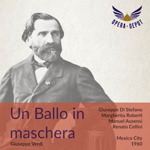 Verdi: Un Ballo in maschera - Di Stefano, Roberti, Ausensi, Domínguez; Cellini. Mexico, City, 1960
