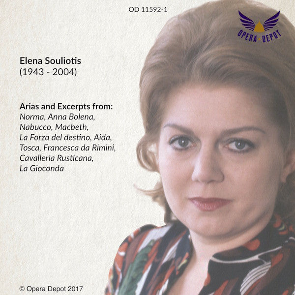 Compilation: Elena Souliotis - Arias from Norma, Anna Bolena, Nabucco, Macbeth, Forza, Aida, Tosca, and more