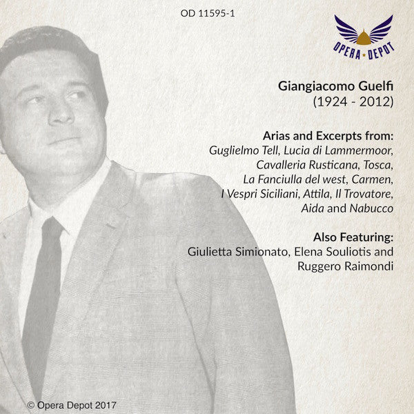 Compilation: Giangiacomo Guelfi - Guglielmo Tell, Lucia, Cavalleria, Tosca, Fanciulla, Carmen, Vespri, Attila, Trovatore, Aida & Nabucco