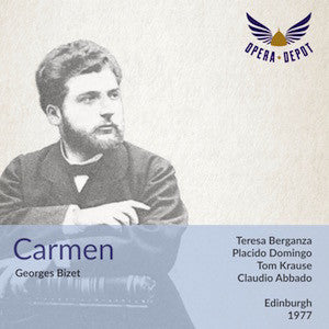 Bizet: Carmen - Berganza, Domingo, Mitchell, Krause; Abbado. Edinburgh, 1977